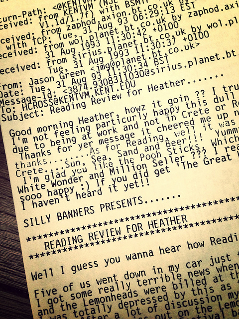 email, reading review